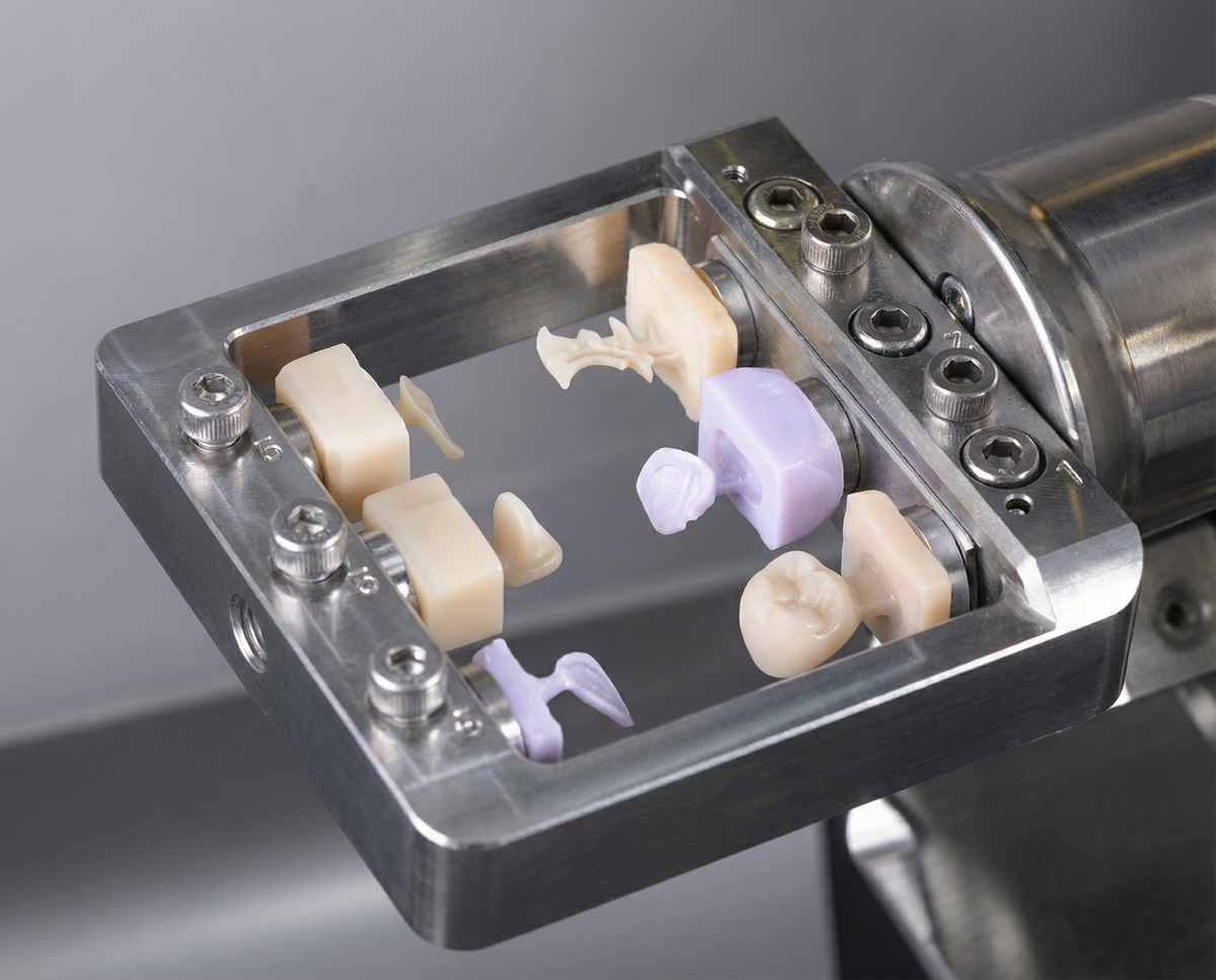 Restaurations dentaires pour la prestation d’usinage humide Emax